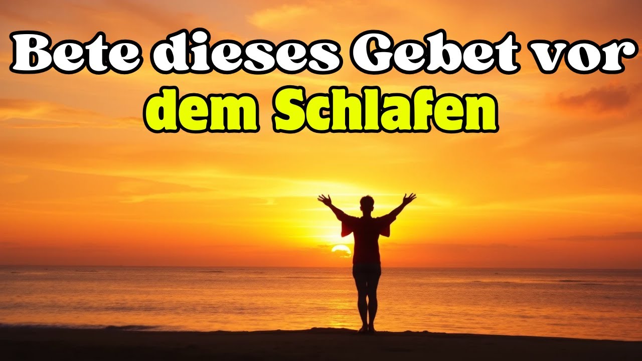 gebete zur guten nacht