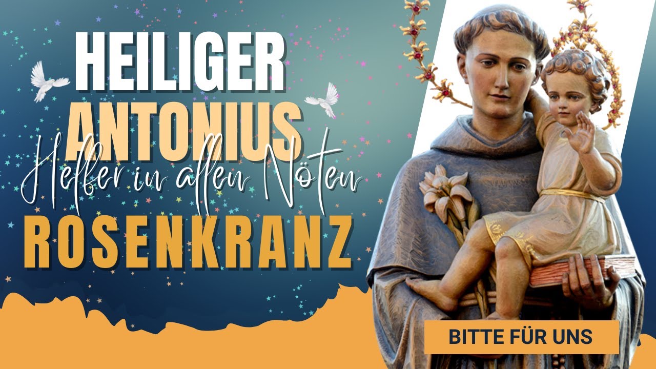 heiliger antonius gebet verloren text