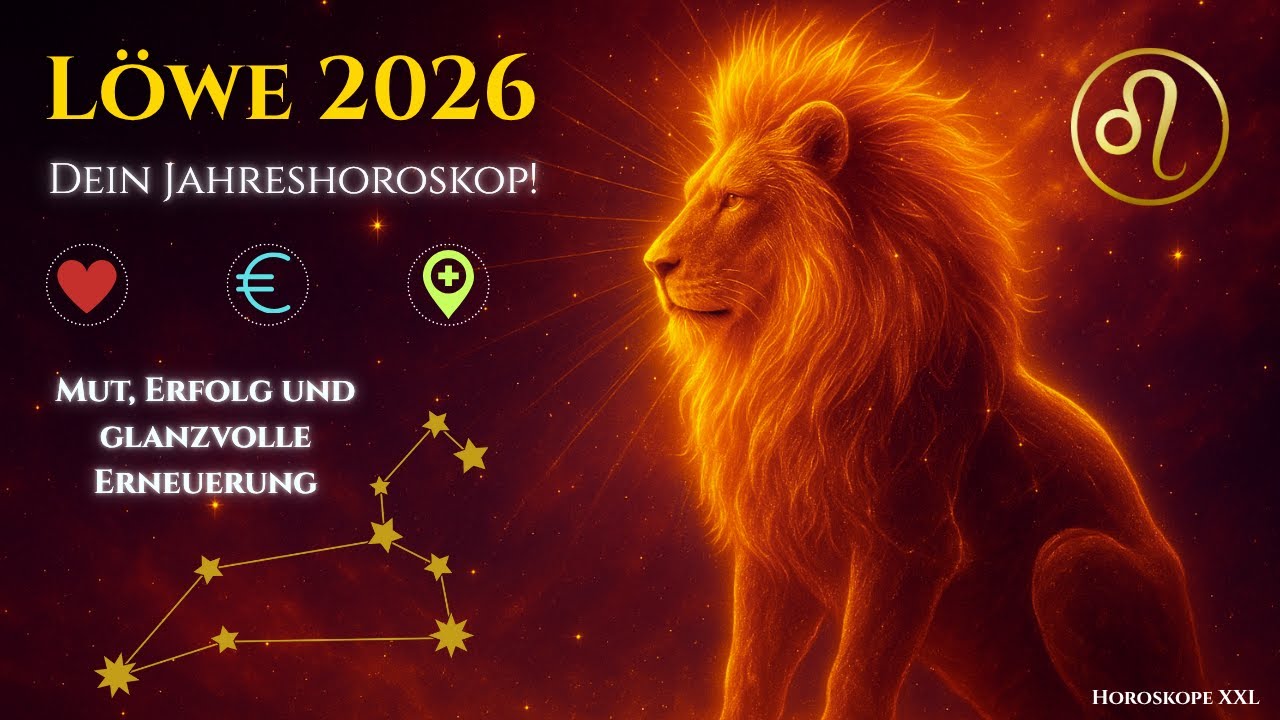 wochenhoroskop für löwe