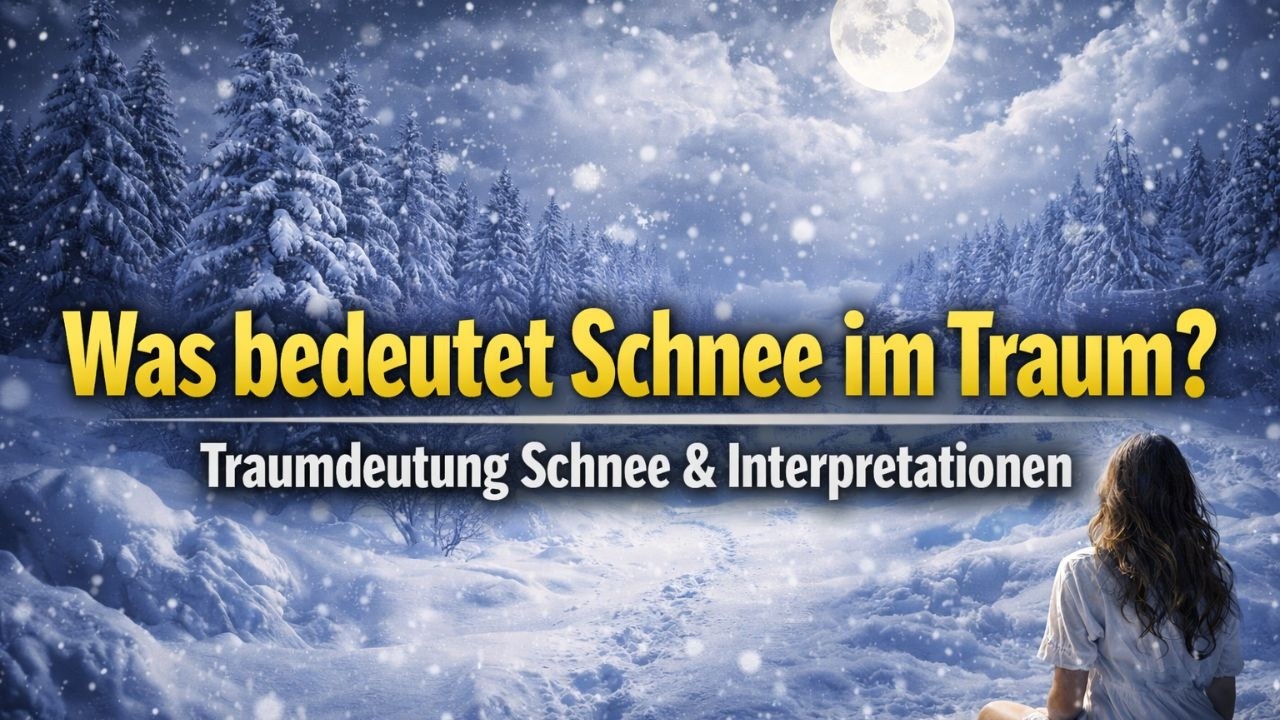 schnee traumdeutung