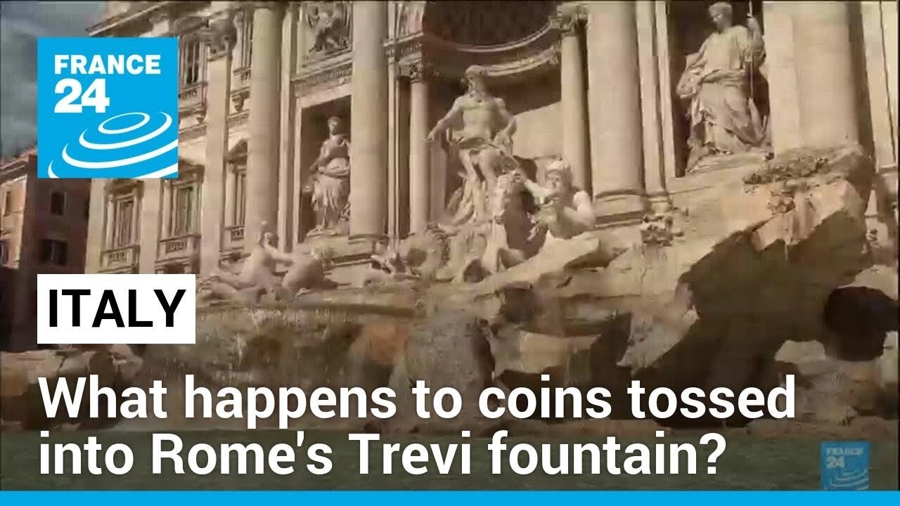 trevi brunnen geld