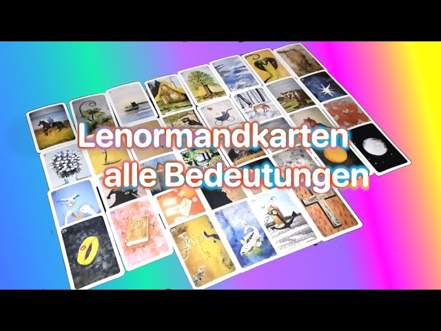 deutung lenormand