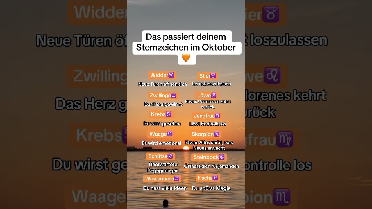 sternzeichen von wann bis wann