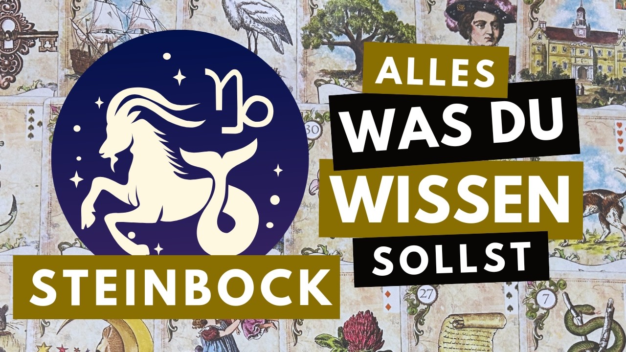 tageshoroskop steinbock