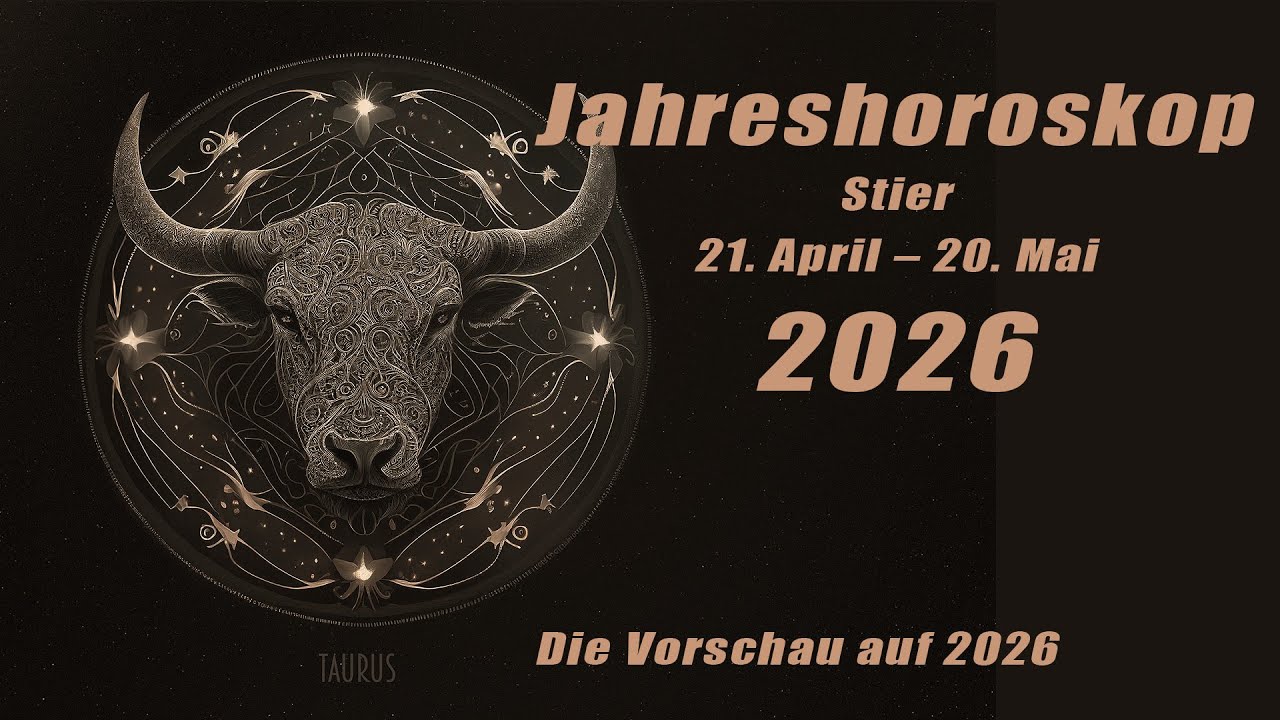 sternzeichen stier horoskop