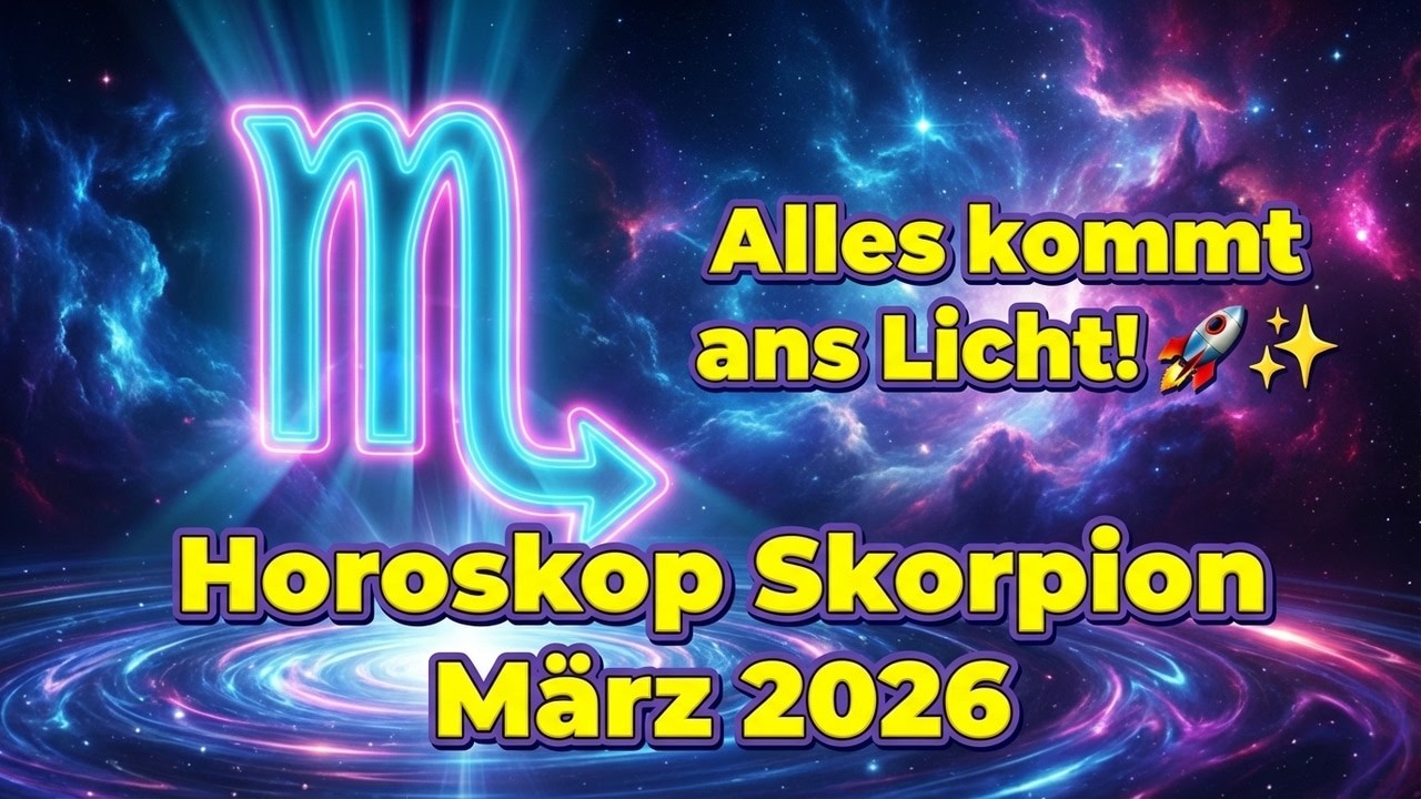 tageshoroskop skorpion heute