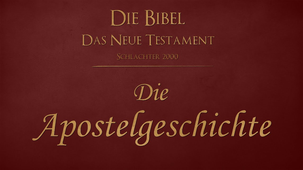 apostelgeschichte 2