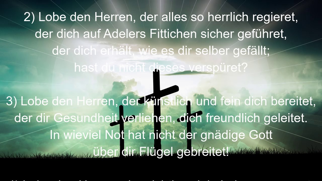 lobe den herren text