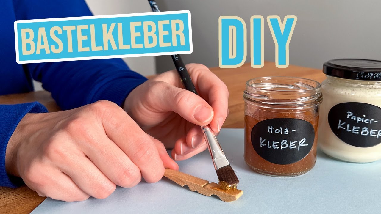 bastelkleber selber machen