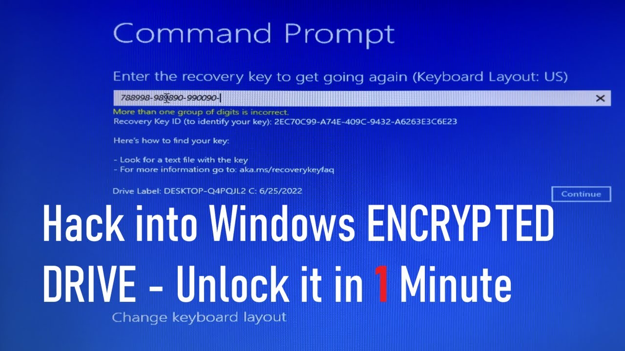 bitlocker wiederherstellung