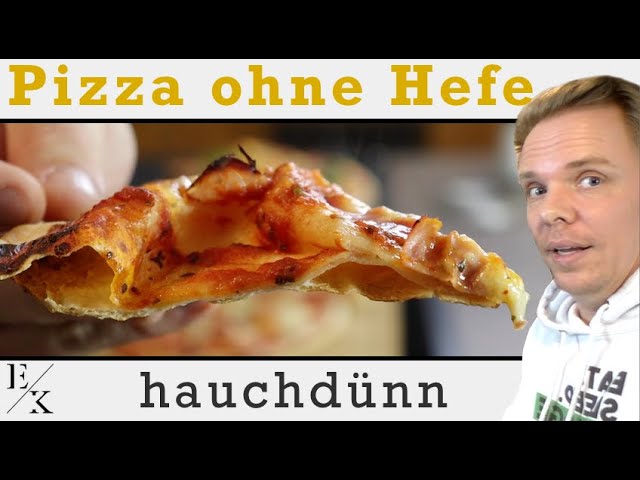 italienischer pizzateig ohne hefe