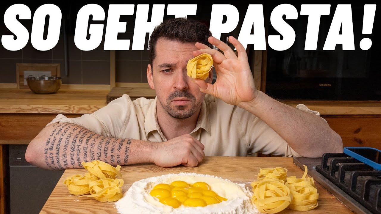 pasta selbst machen ohne maschine