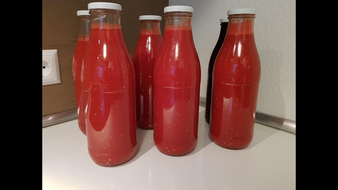 tomatensaft selbst gemacht