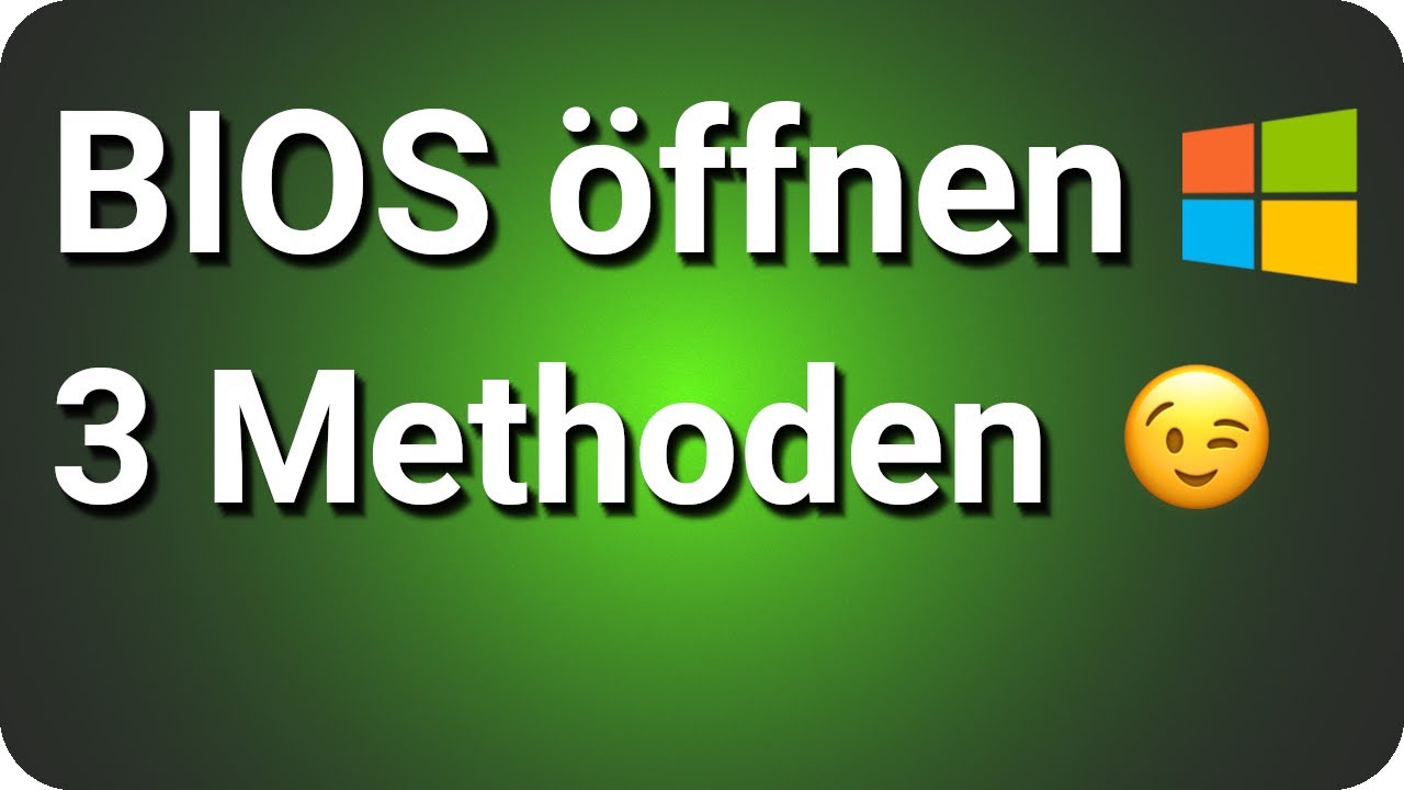wie ins bios kommen