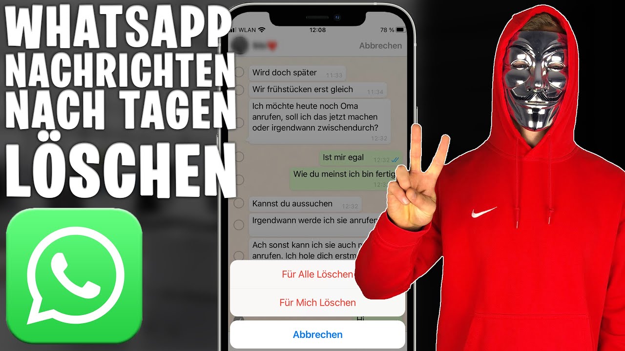 wie lange kann man nachrichten bei whatsapp löschen