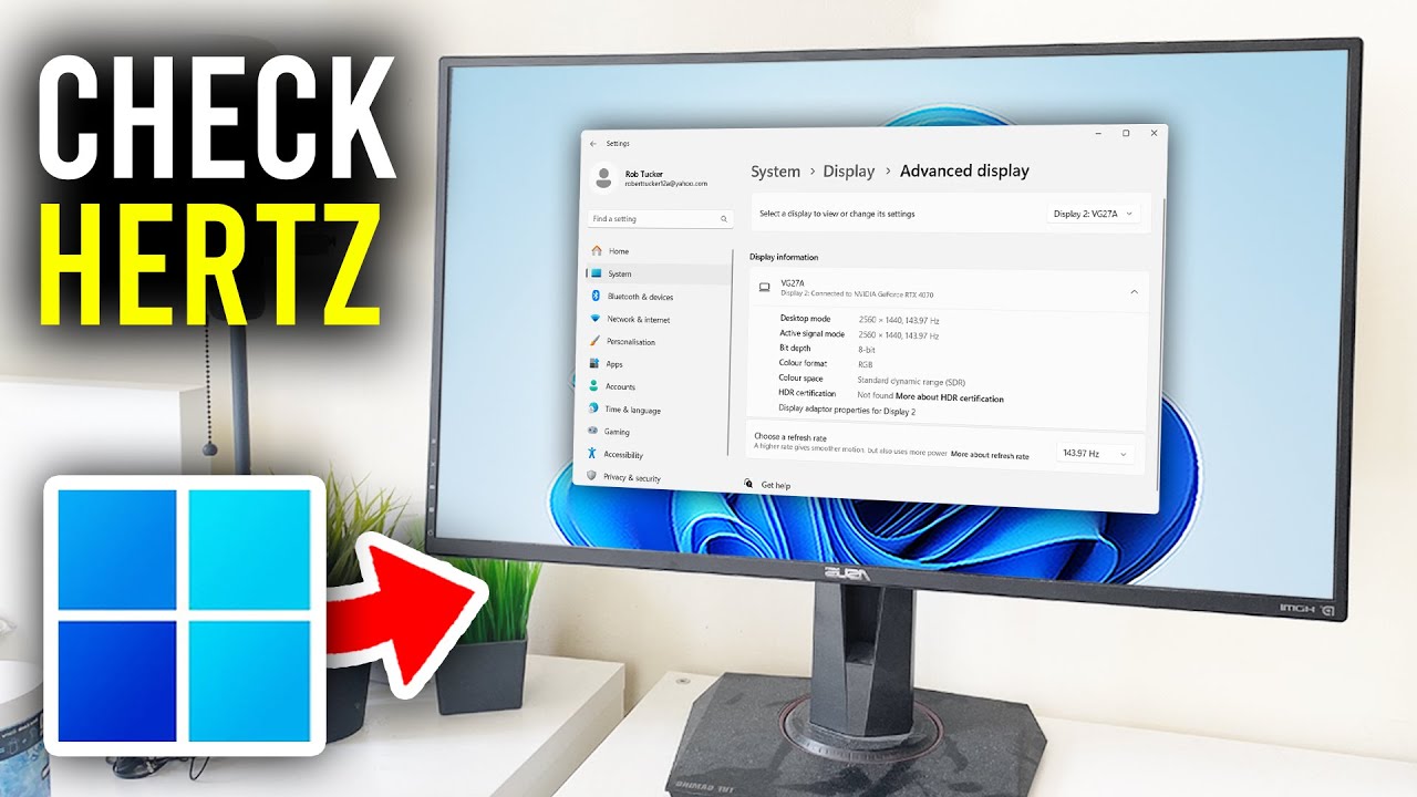 wie viel hertz hat mein monitor