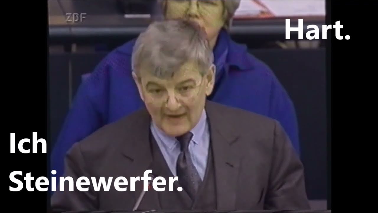 joschka fischer steinewerfer