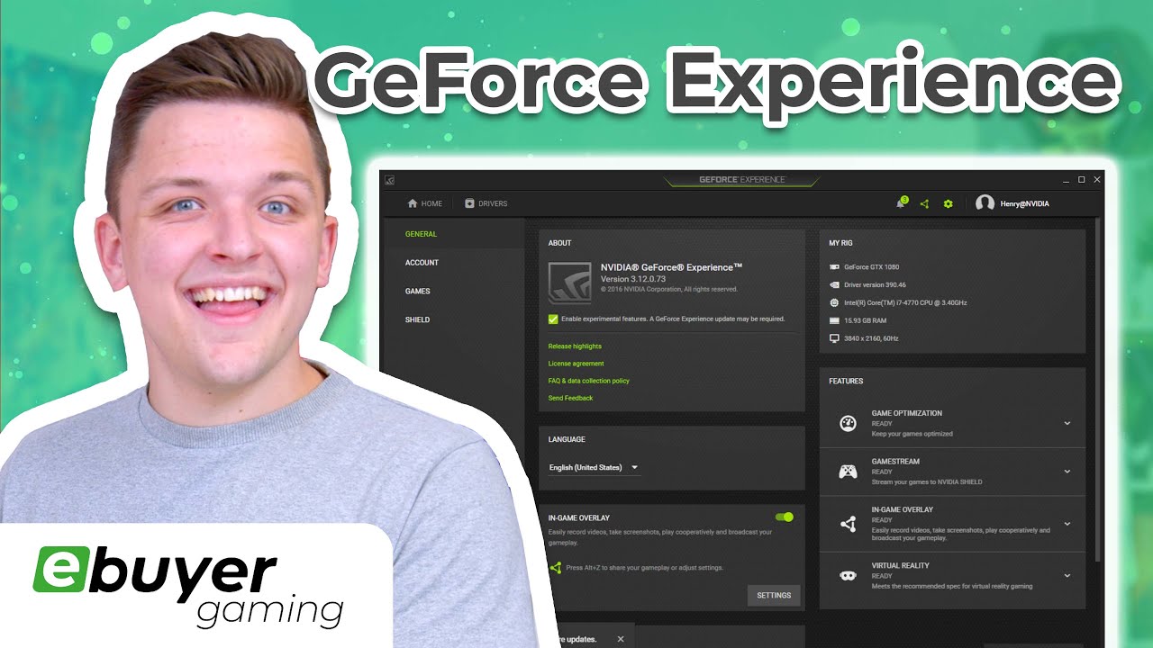 geforce experience