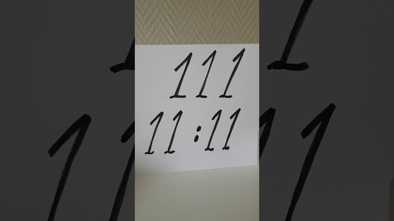 änglanummer 111