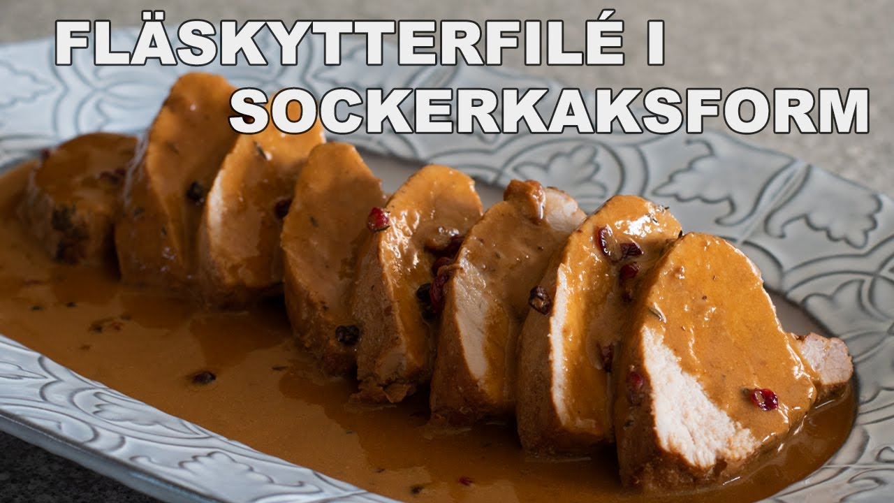 fläskfile i sås
