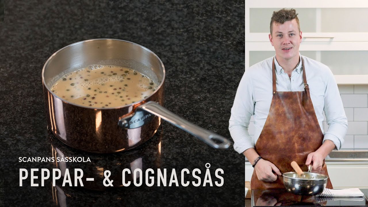 grönpepparsås recept