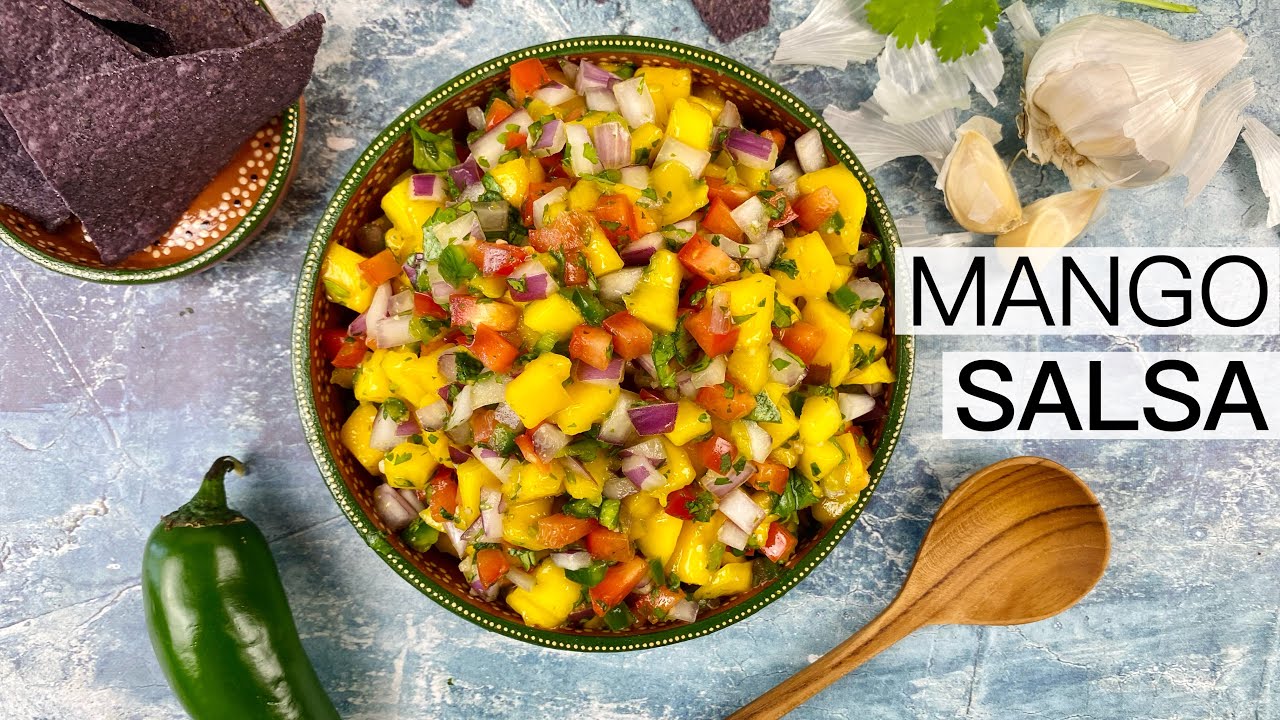 Mango salsa recept 5 läckra varianter för festliga tillfällen 1 mango salsa recept
