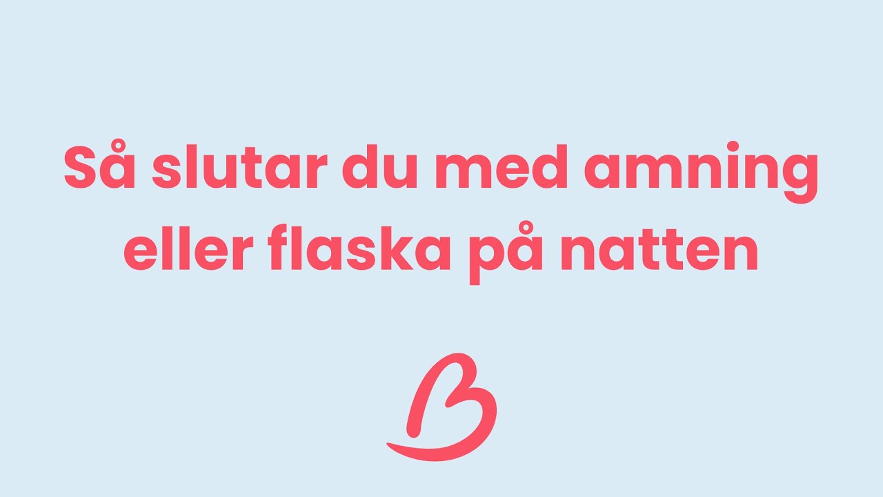 När kan bebisar sluta äta på natten? 5 tips för sömnㅤ 1 när kan bebisar sluta äta på natten