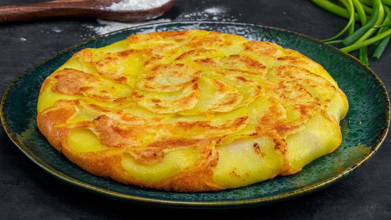 Omelett med potatis 5 goda recept för smakfulla måltider 1 omelett med potatis