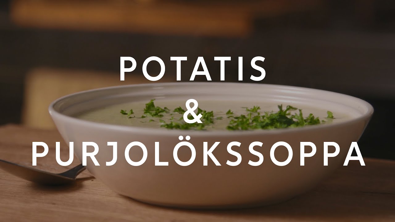 potatis och purjolökssoppa recept