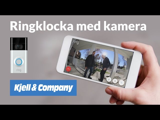 ringklocka med kamera