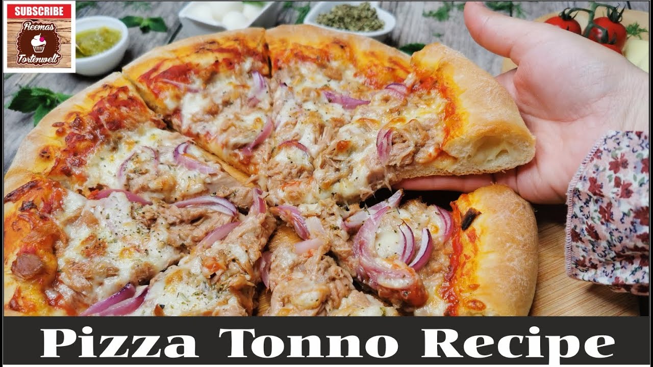 tonfisk pizza