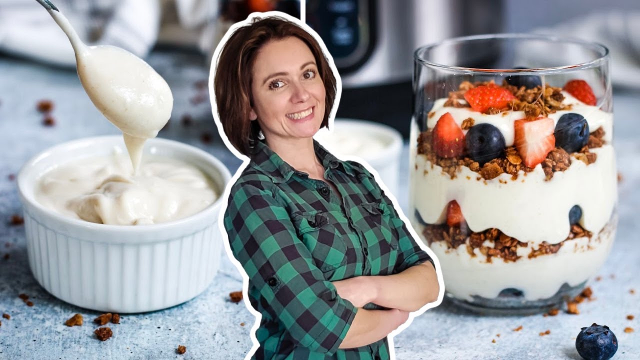 vegansk yoghurt
