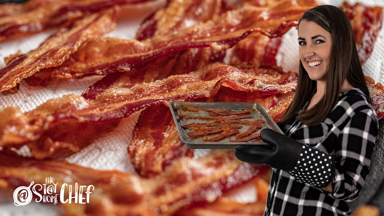 bacon i ugnen