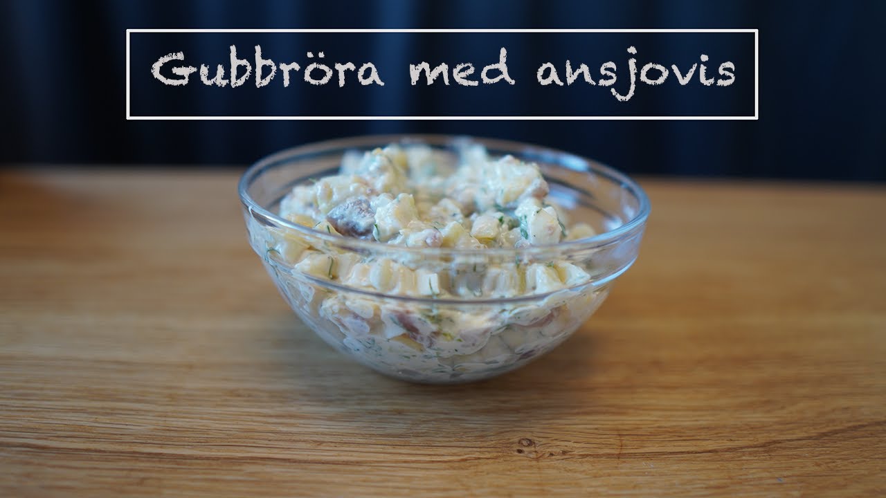 gubbröra ansjovis