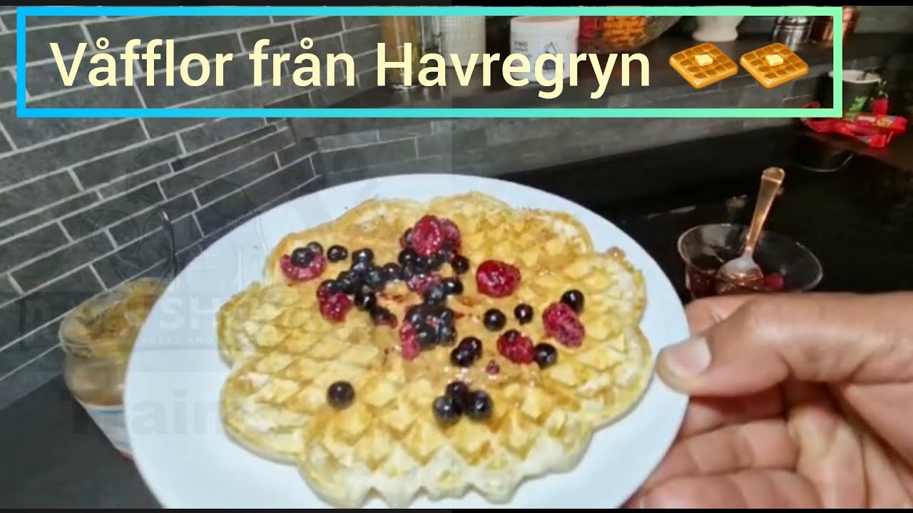 havrevåfflor