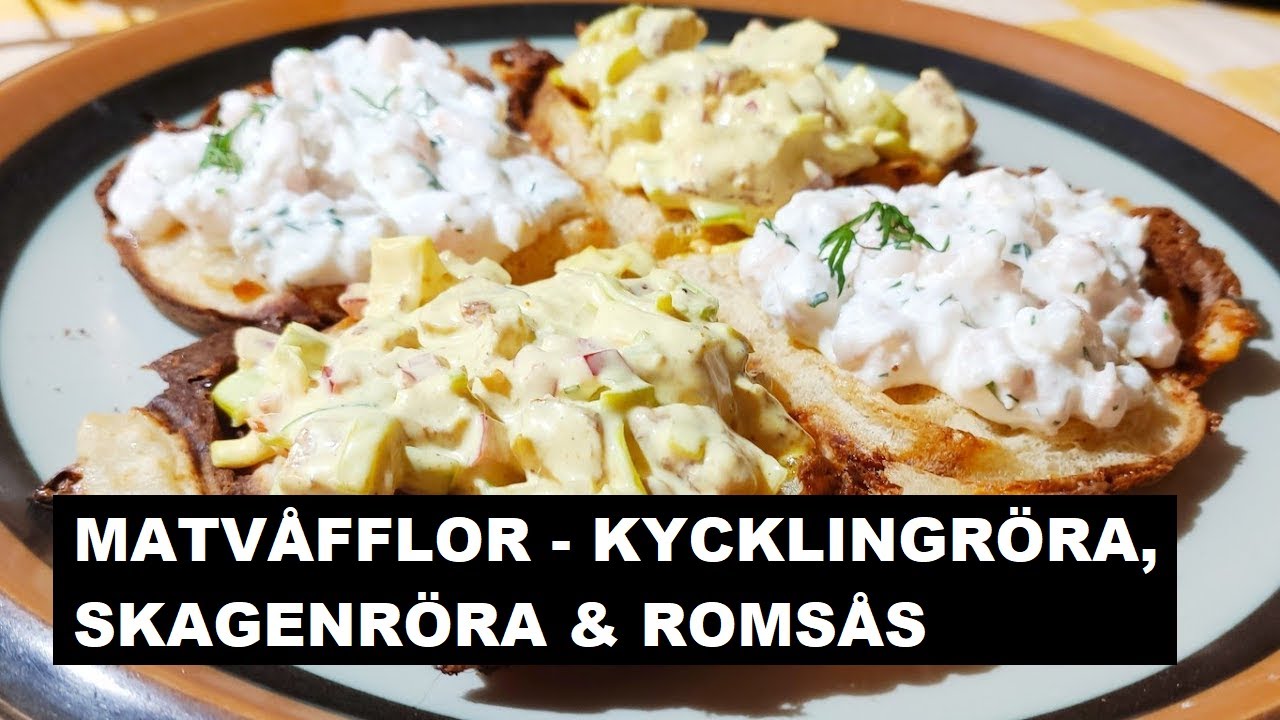 Matvåfflor 7 goda recept för en smakfull upplevelse 1 matvåfflor