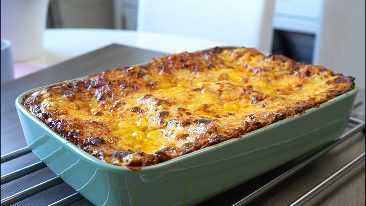 ostsås lasagne