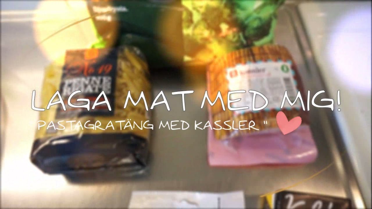 pastagratäng med kassler