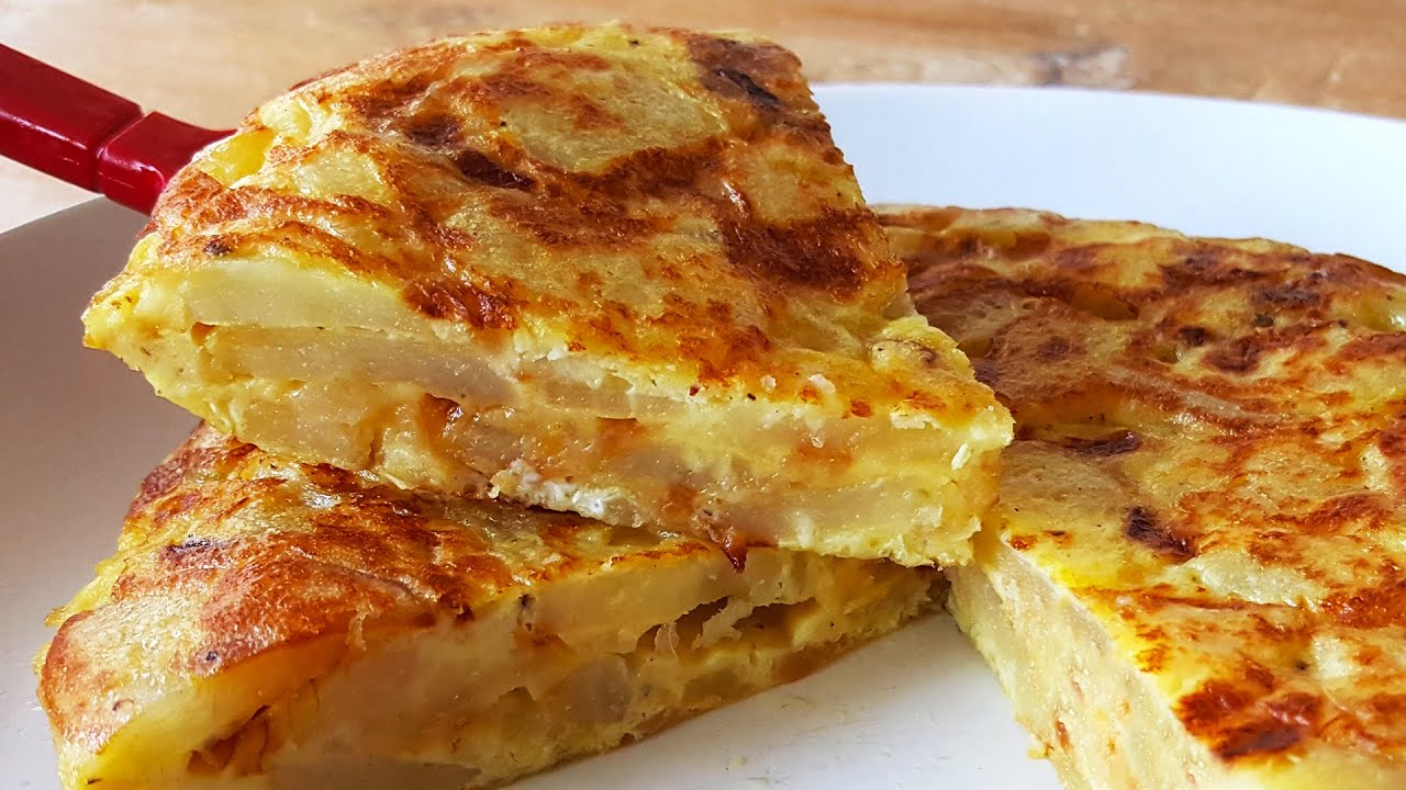 Spansk omelett med potatis 5 läckra recept att prova! 1 spansk omelett med potatis