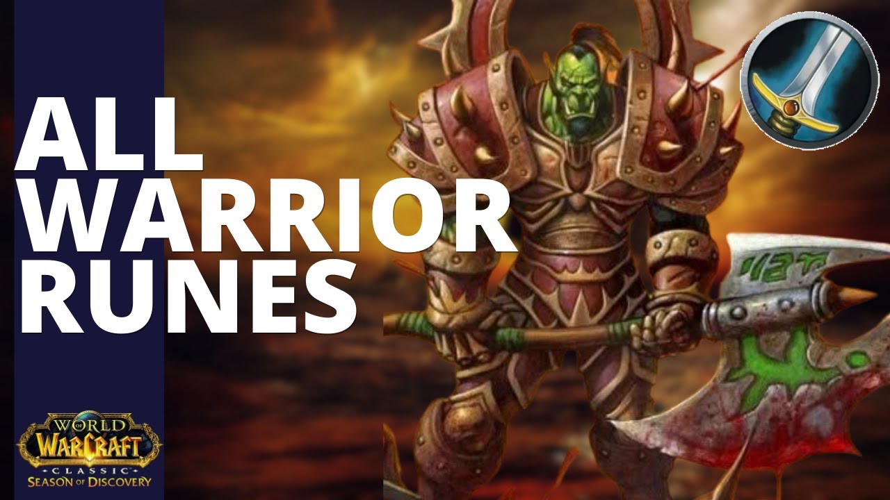 warrior runes sod