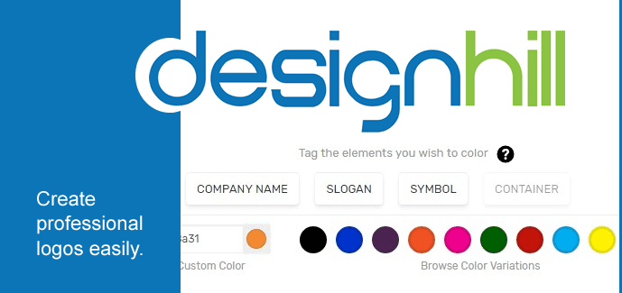 Cómo crear logotipos profesionales con Designhill Logo Maker (creador de logotipos AI)