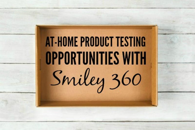 Smiley360 le envía productos GRATIS para probar en casa!