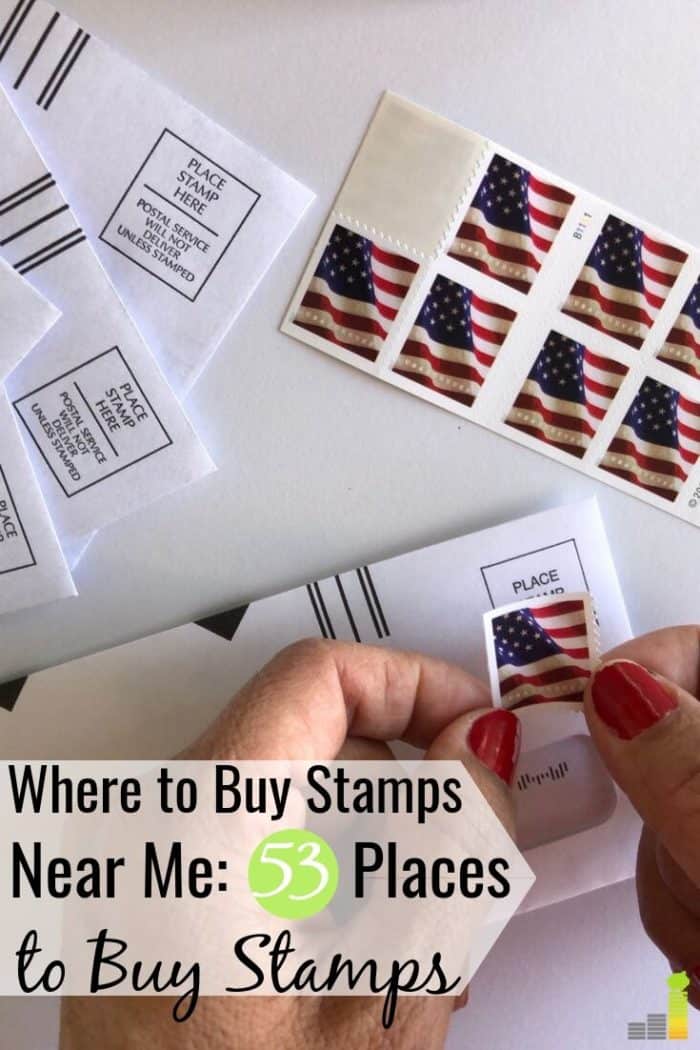 ¿Quieres saber dónde comprar sellos cerca de mí? Aquí hay más de 50 lugares para comprar estampillas localmente y en línea, además de cuánto puede esperar pagar por un libro de estampillas.