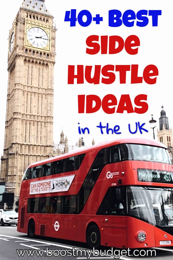 40+ of the BEST side hustle ideas in the UK! If you want to earn a side income in the UK, this is the post you need! Click through and start raking in that extra cash now!