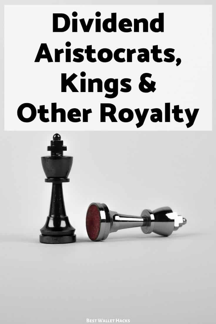 Dividendos aristócratas, reyes y otros derechos de mercado de valores