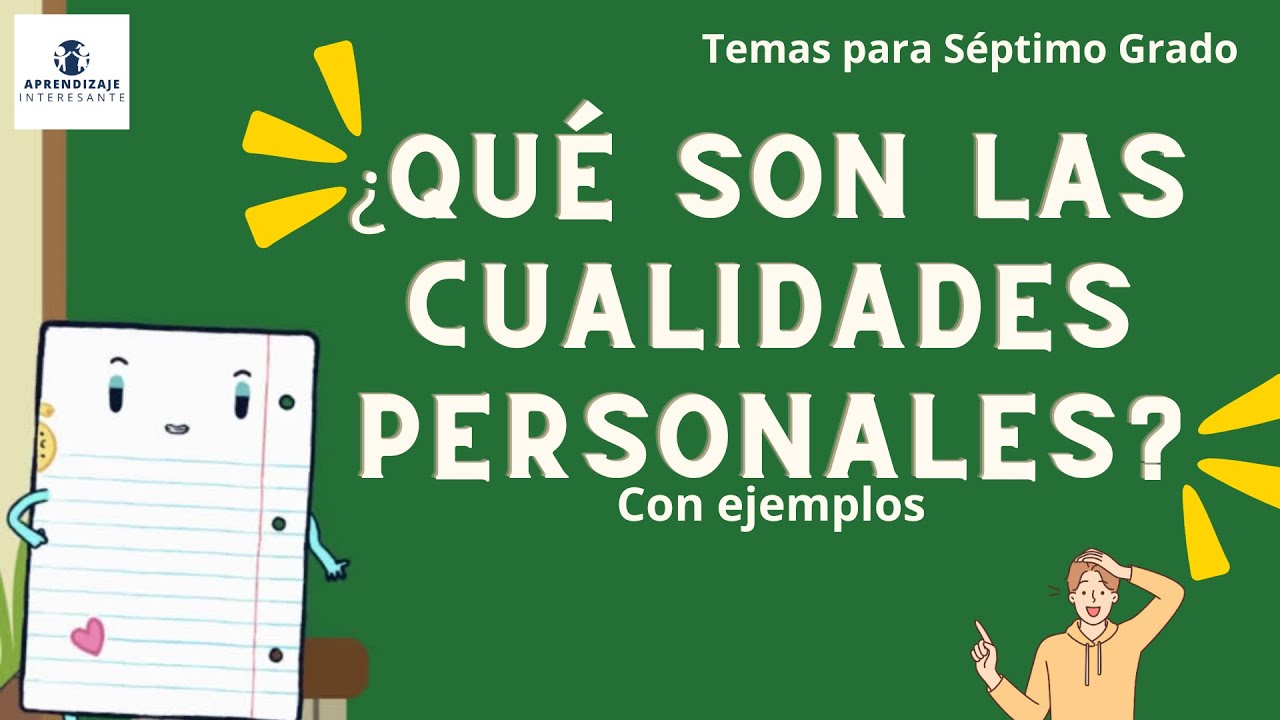 cualidades ejemplos