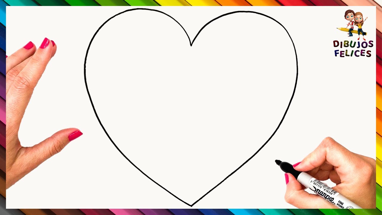 dibujo corazon