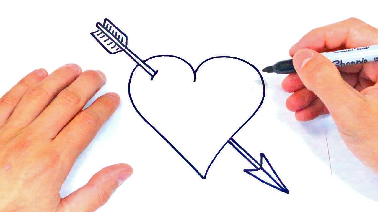 dibujos de corazones