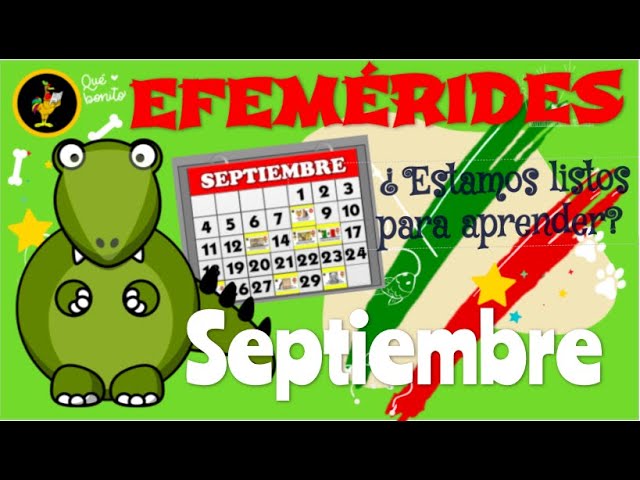 efemerides septiembre