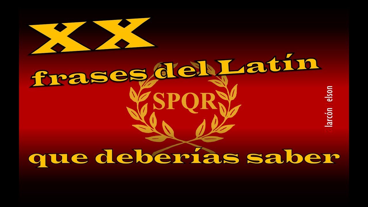 frases latin